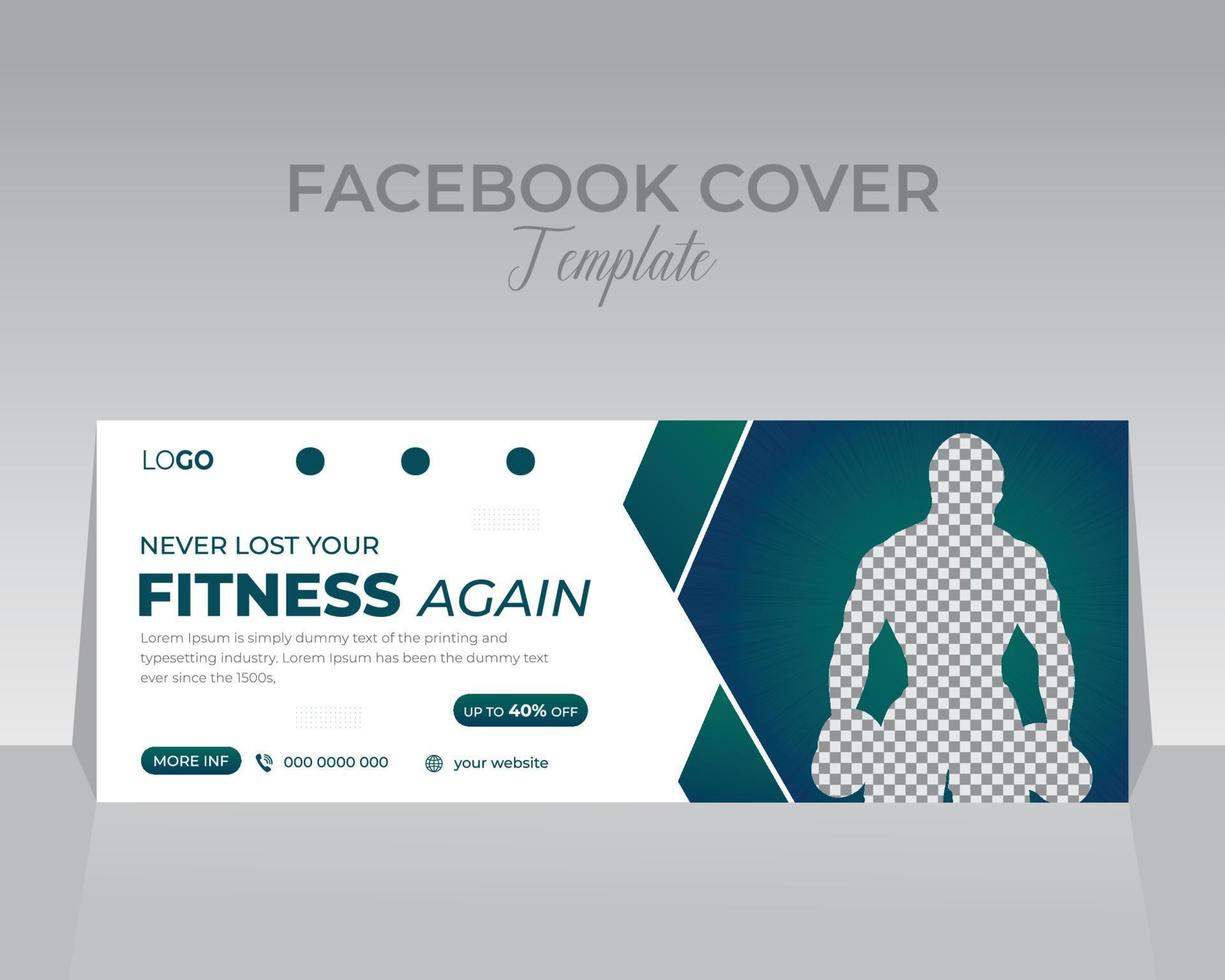 Facebook Cover Design Template vector