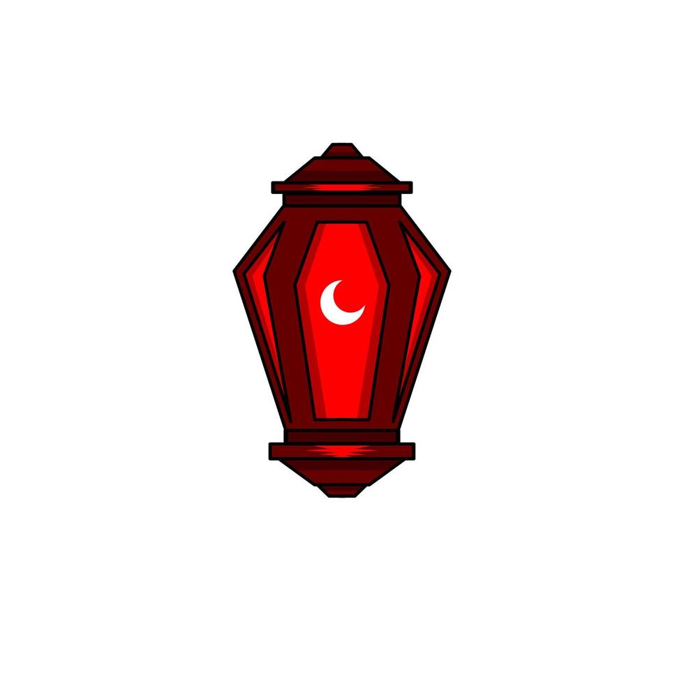 islámico linterna icono, ilustración de un linterna con un elegante concepto, adecuado para Ramadán y eid diseños vector