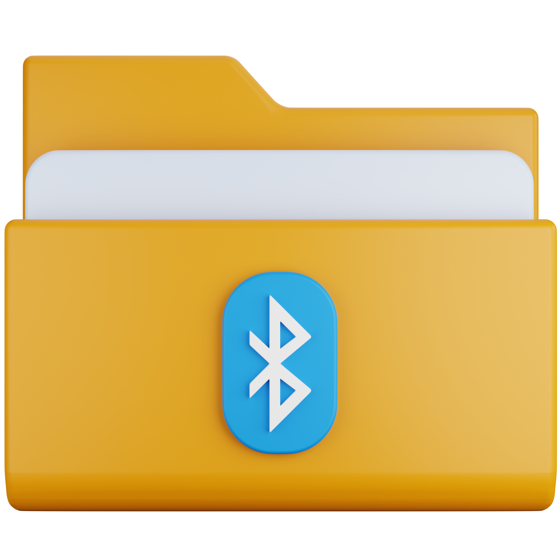 3D Icon Illustration Bluetooth Icon Folder 22153836 PNG