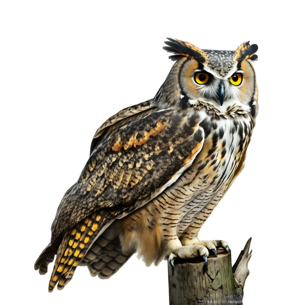 Wise Owl Bird Of Prey png