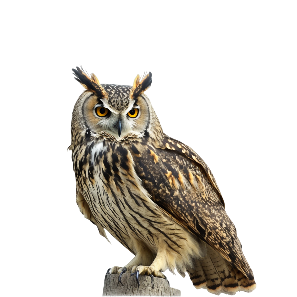 Wise Owl Bird Of Prey png