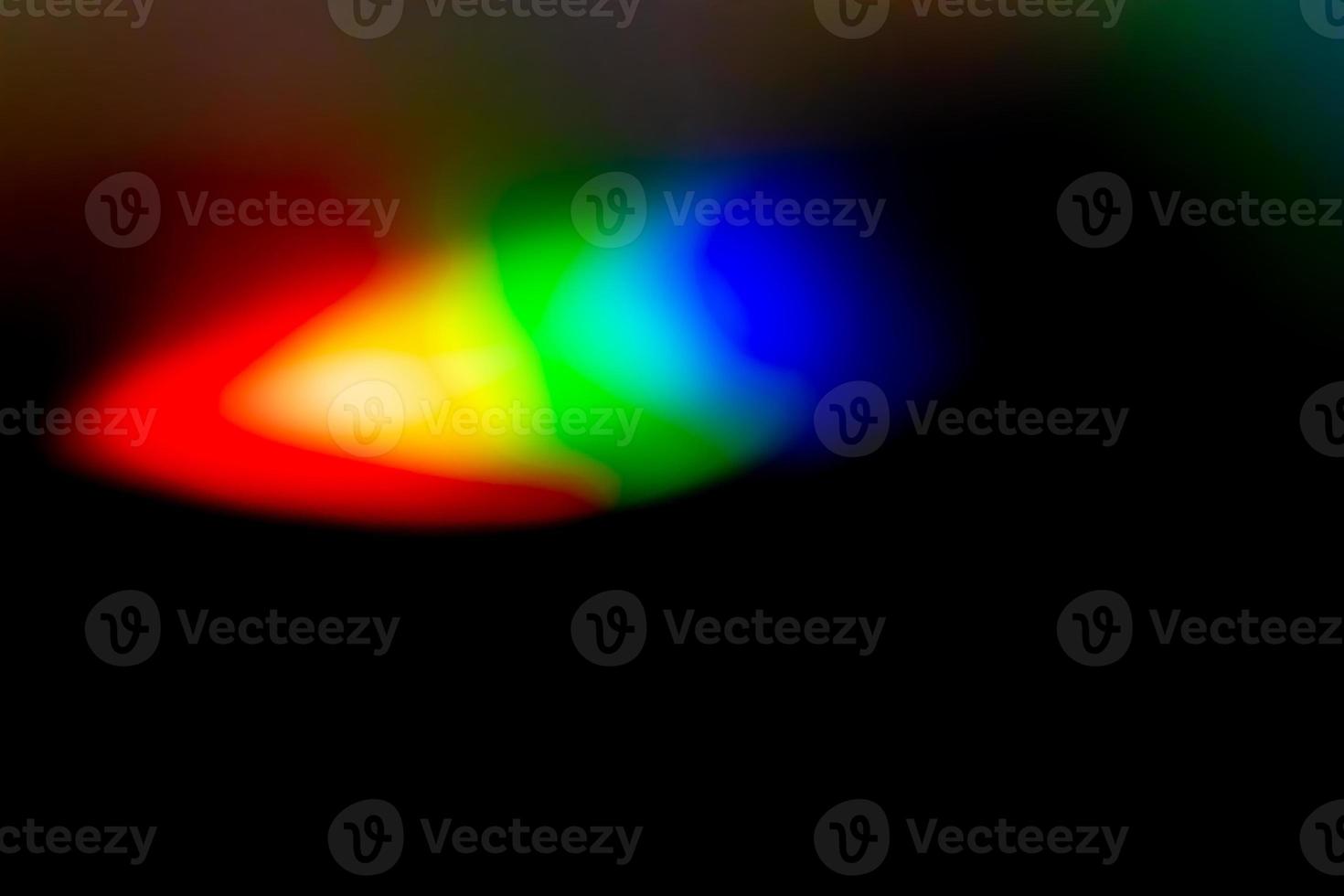 Abstract blur multicolored holographic rainbow for overlay background photo