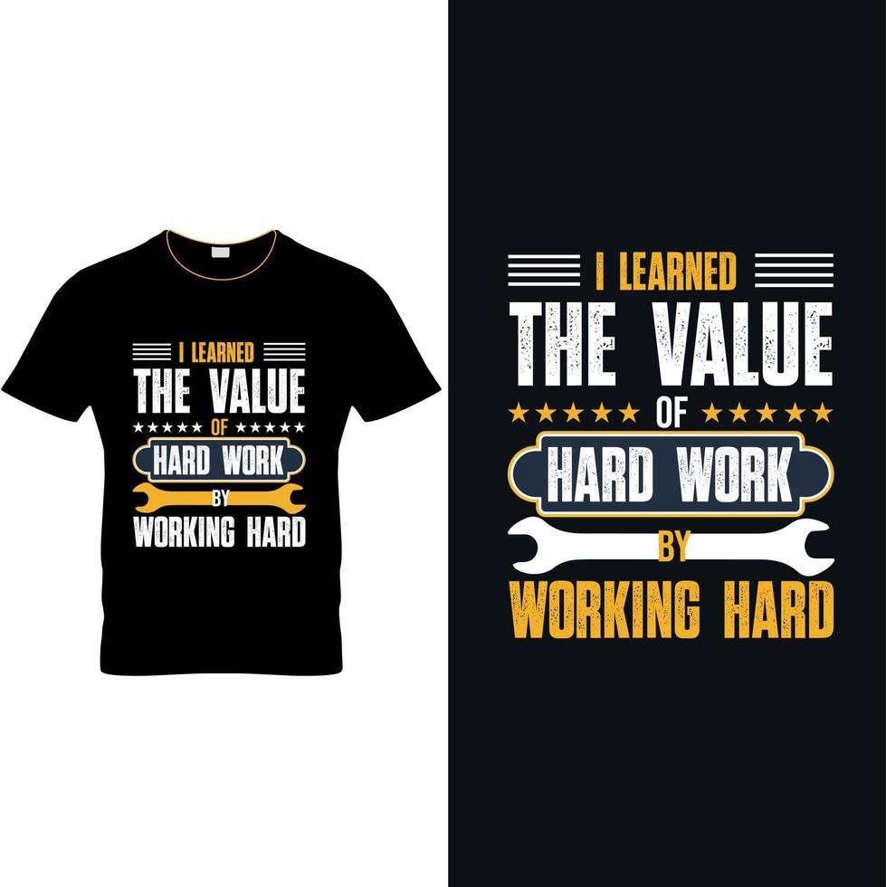 Labor day typography t shirt design vector