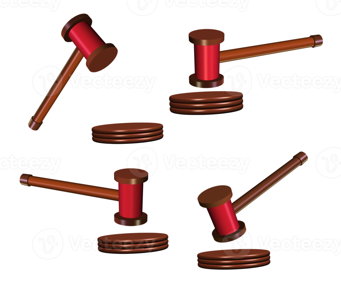 set auction court hammer png