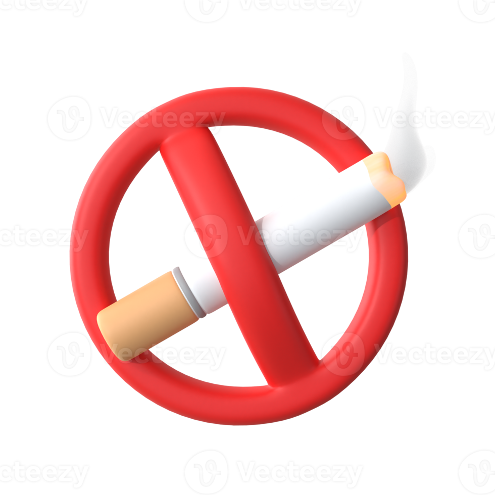 No Smoking, Travel and airport 3d icon png