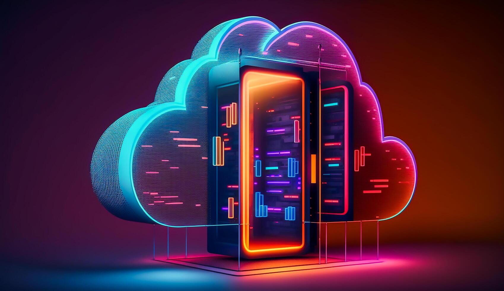Cloud Hosting Logo Stock Photos, Images and Backgrounds for Free Download