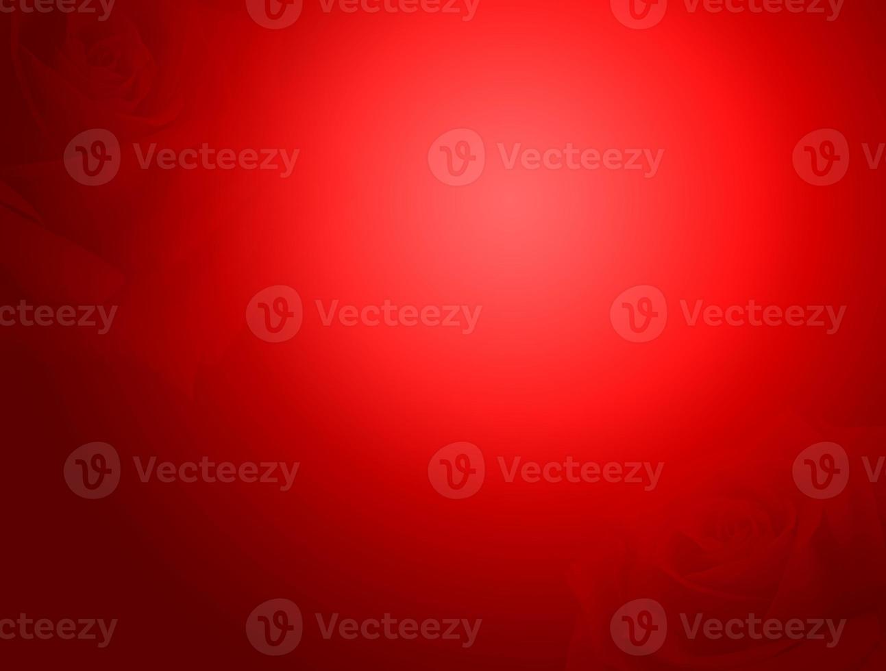 Red background image with soft red rose. for the background photo