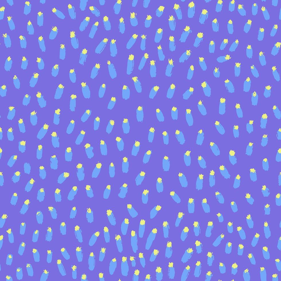 Abstract pattern with dots on lilac background vector