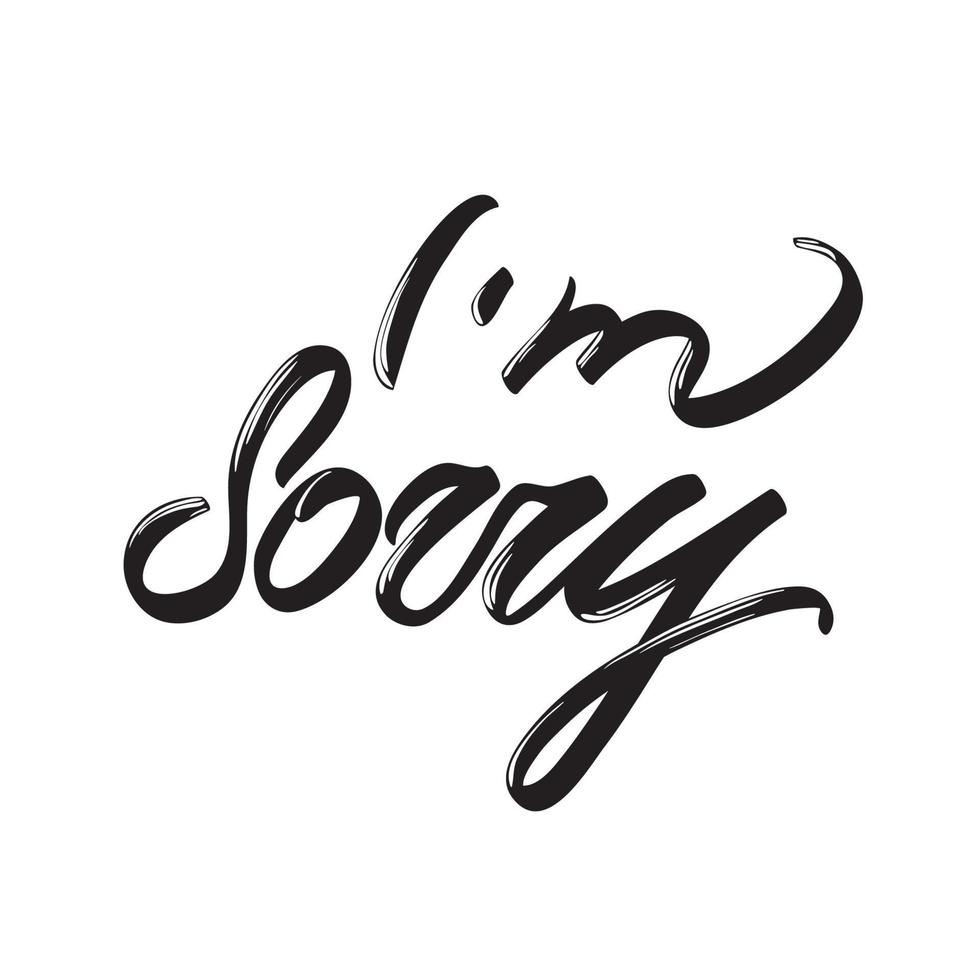 I'm sorry. Vector calligraphy phrase