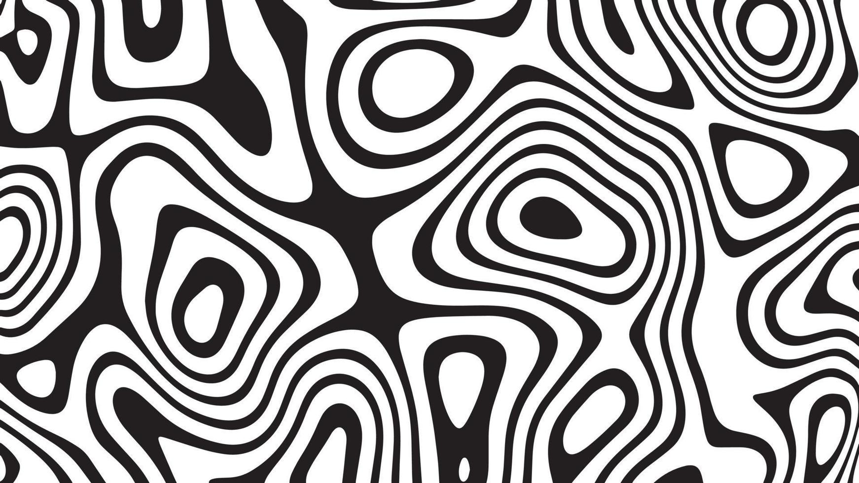 Black and white line pattern abstract background texture vector