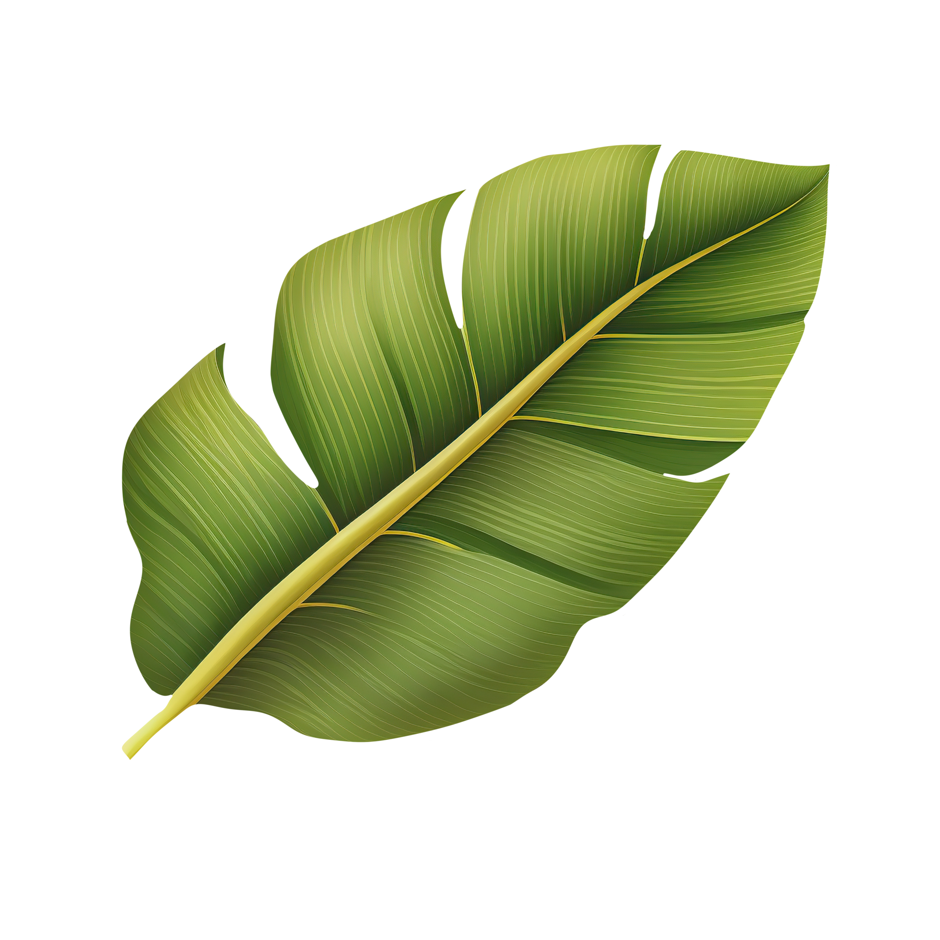 Green tropical leaf banana 22155356 PNG