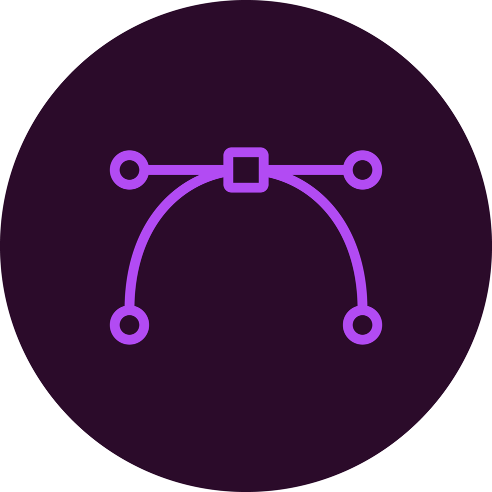 EPS circle icon symbol for web design png