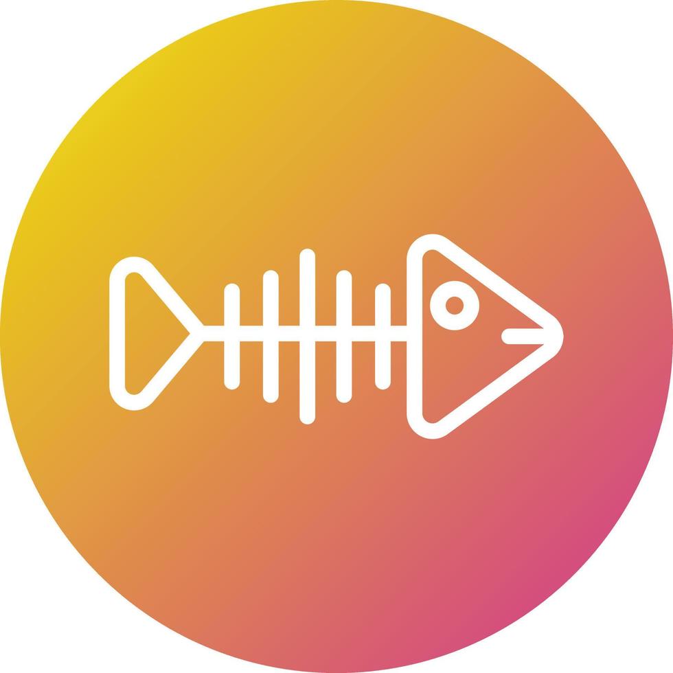 Fish tail Vector Icon Design Illustration