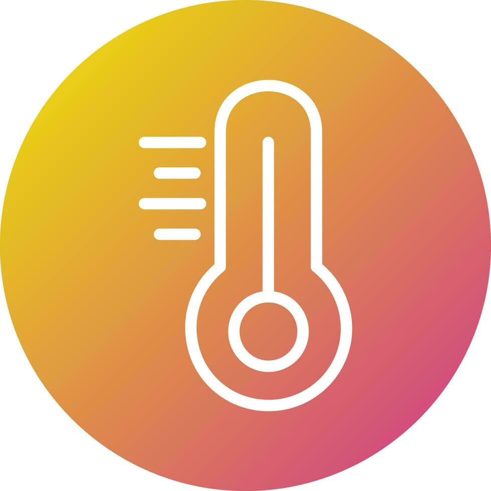 Thermometer Vector Icon Design Illustration