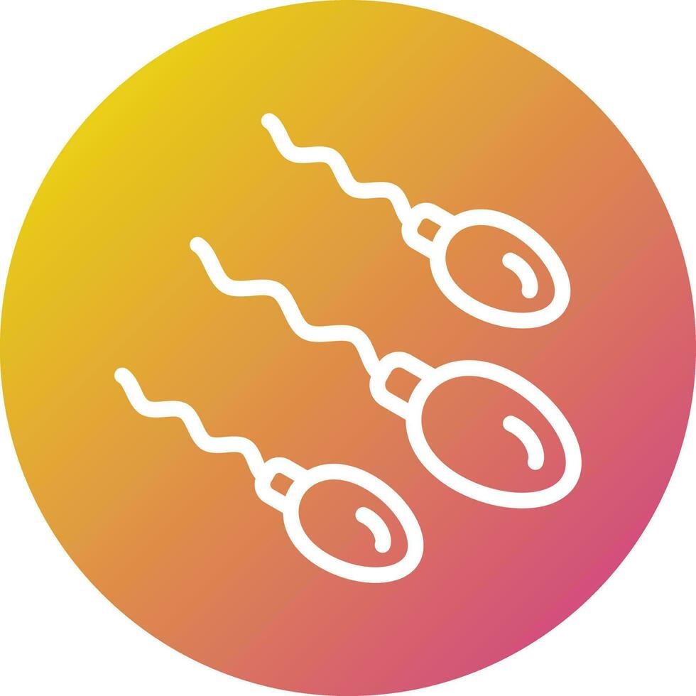 Sperms Vector Icon Design Illustration