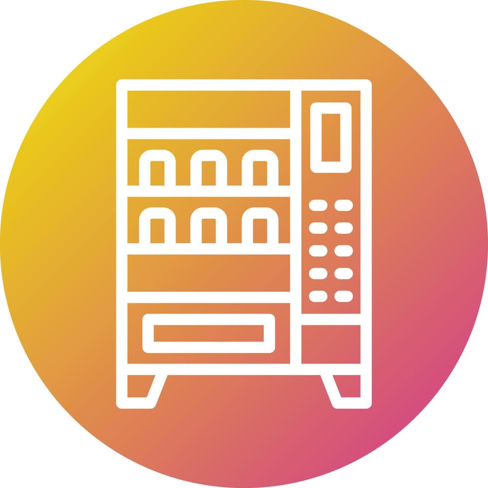 Vending machine Vector Icon Design Illustration