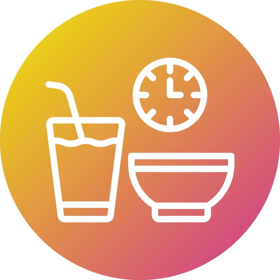 Fasting Vector Icon Design Illustration