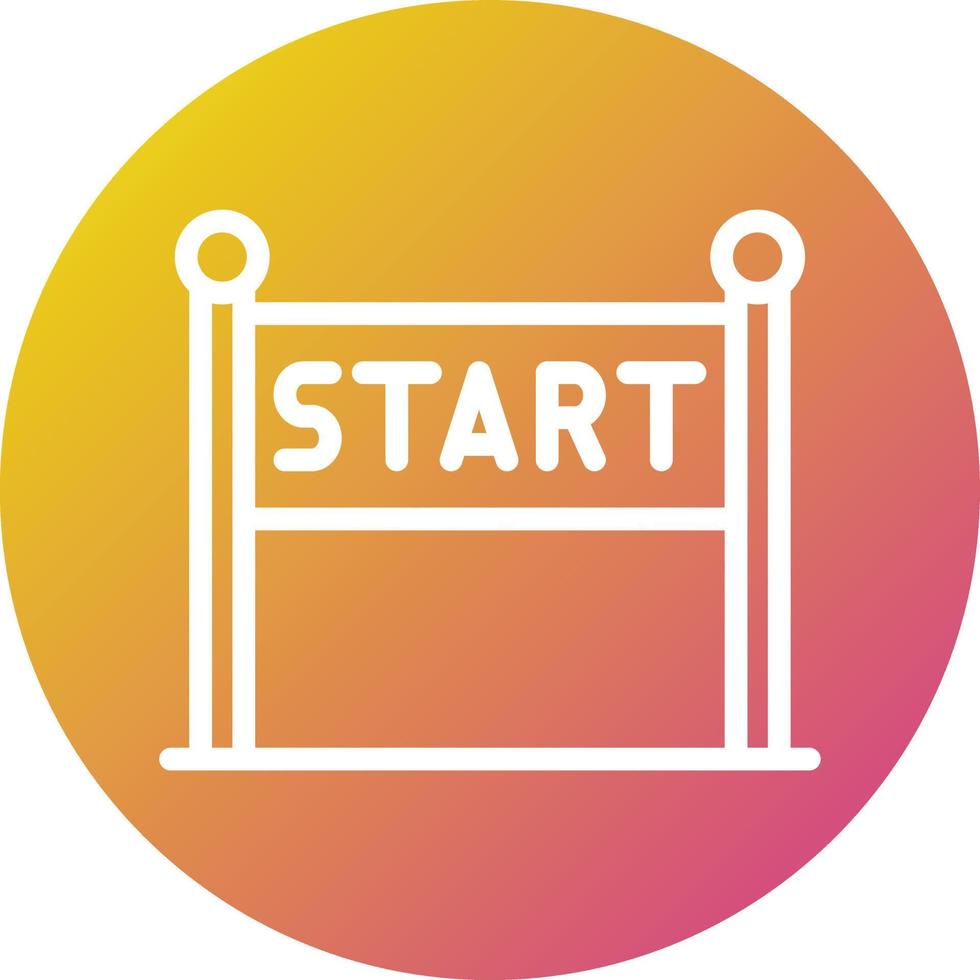 Start Vector Icon Design Illustration