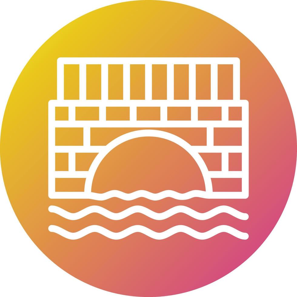 Bridge Vector Icon Design Illustration