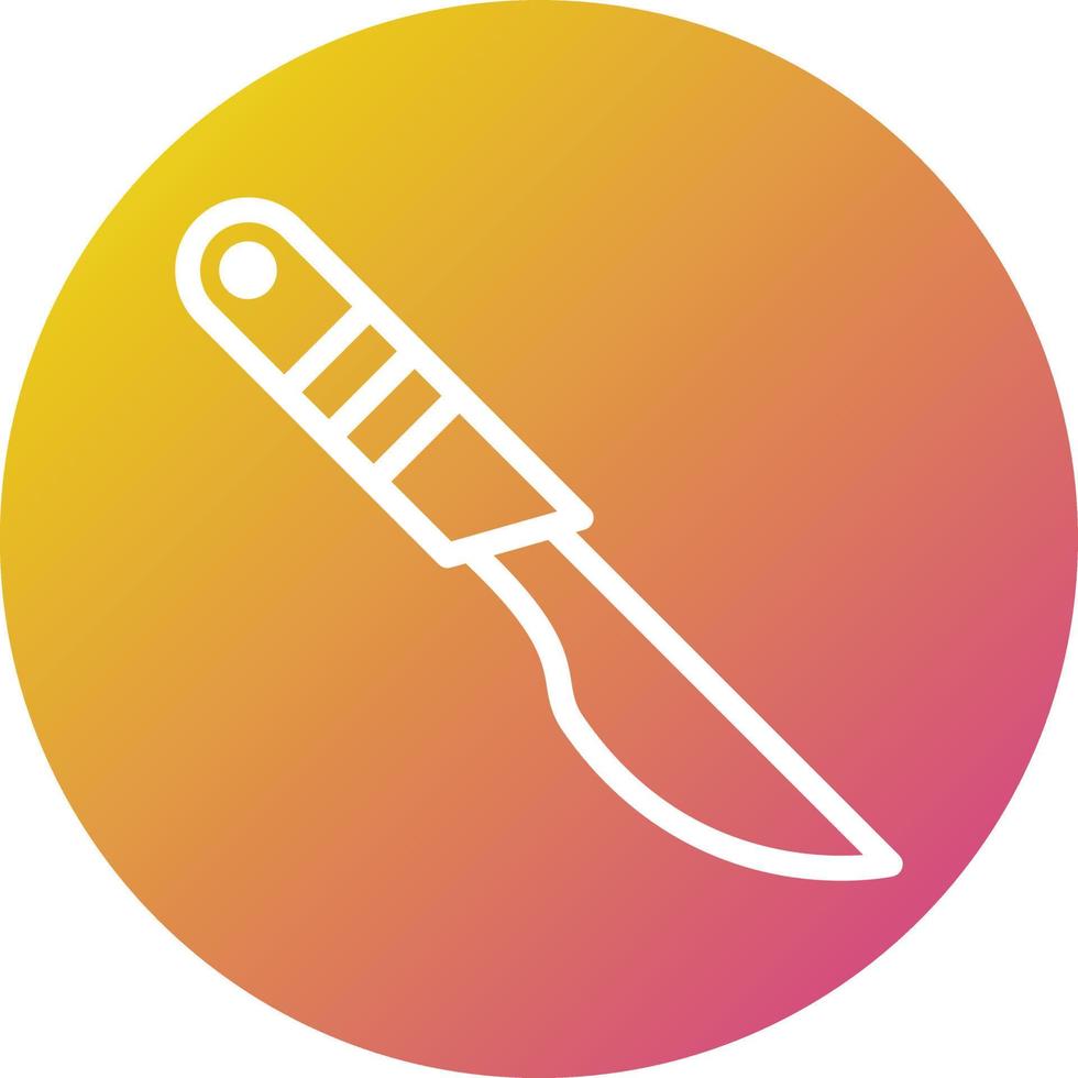 Scalpel Vector Icon Design Illustration