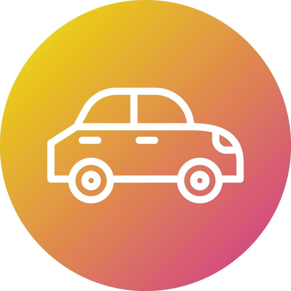 ilustración de diseño de icono de vector de taxi