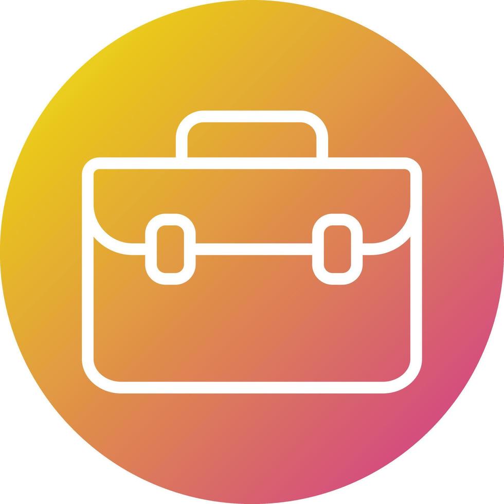 Briefcase Vector Icon Design Illustration