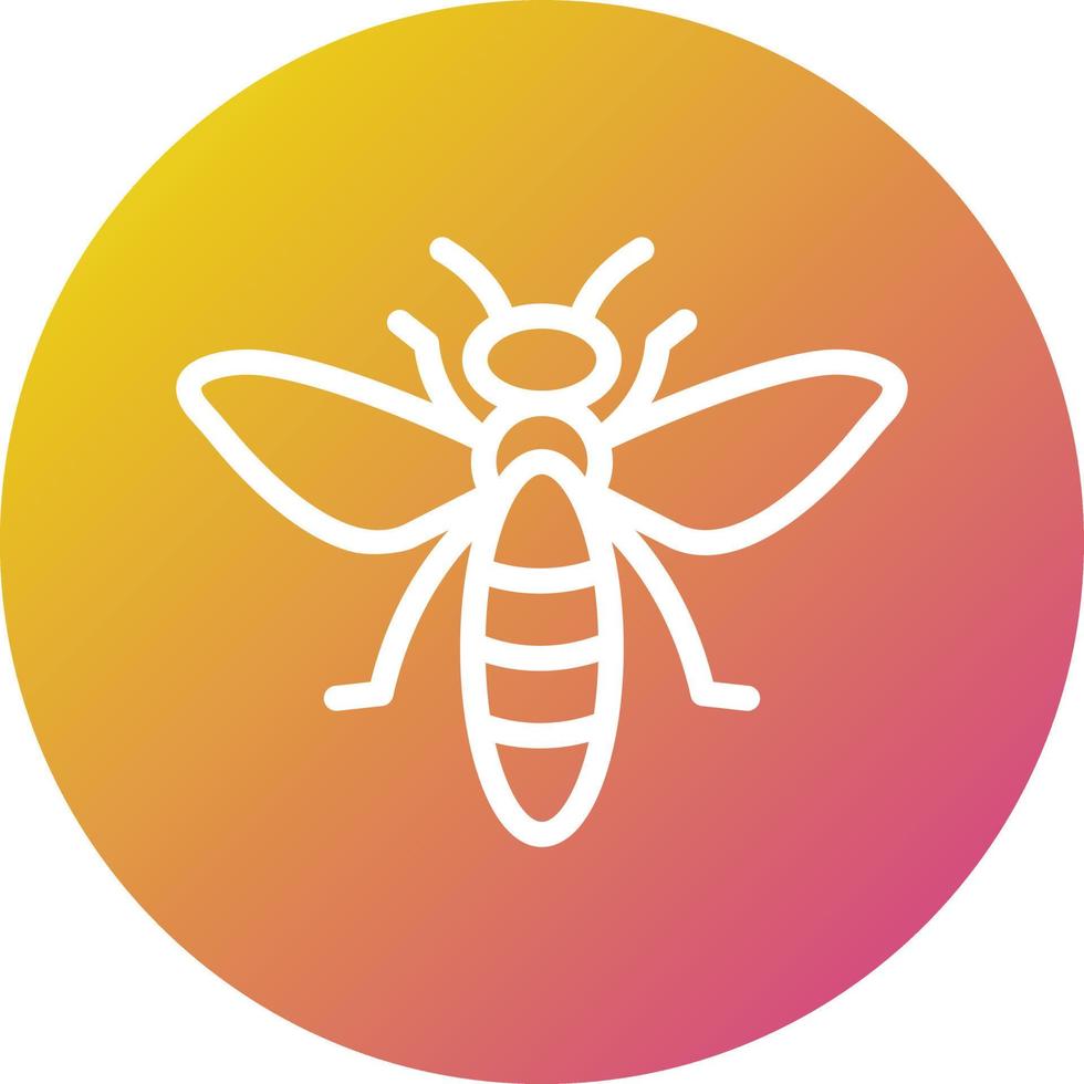 Bee Vector Icon Design Illustration