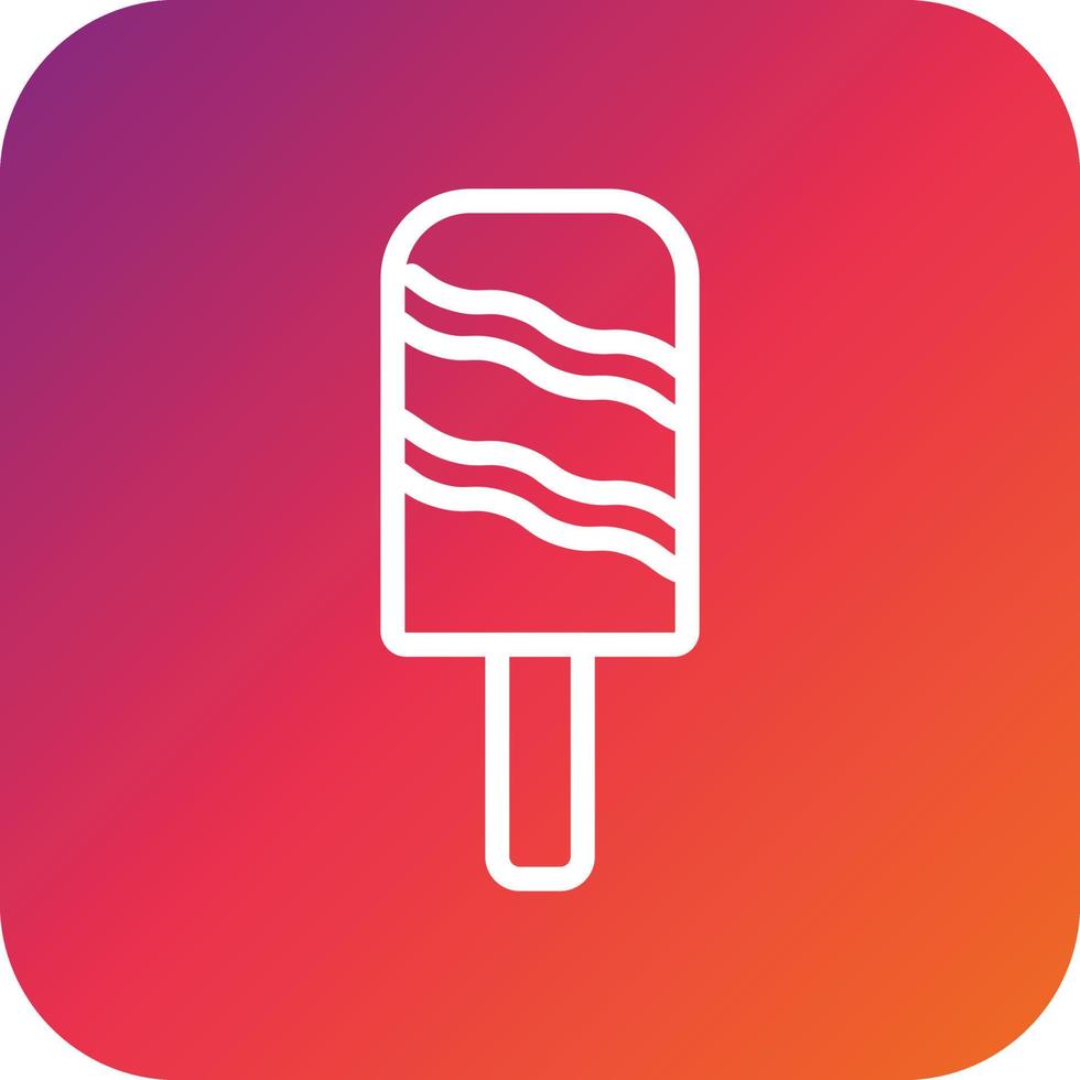 Ice lolly Vector Icon Design Illustration