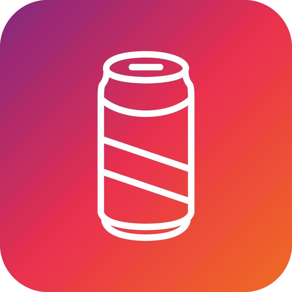 Can Vector Icon Design Illustration