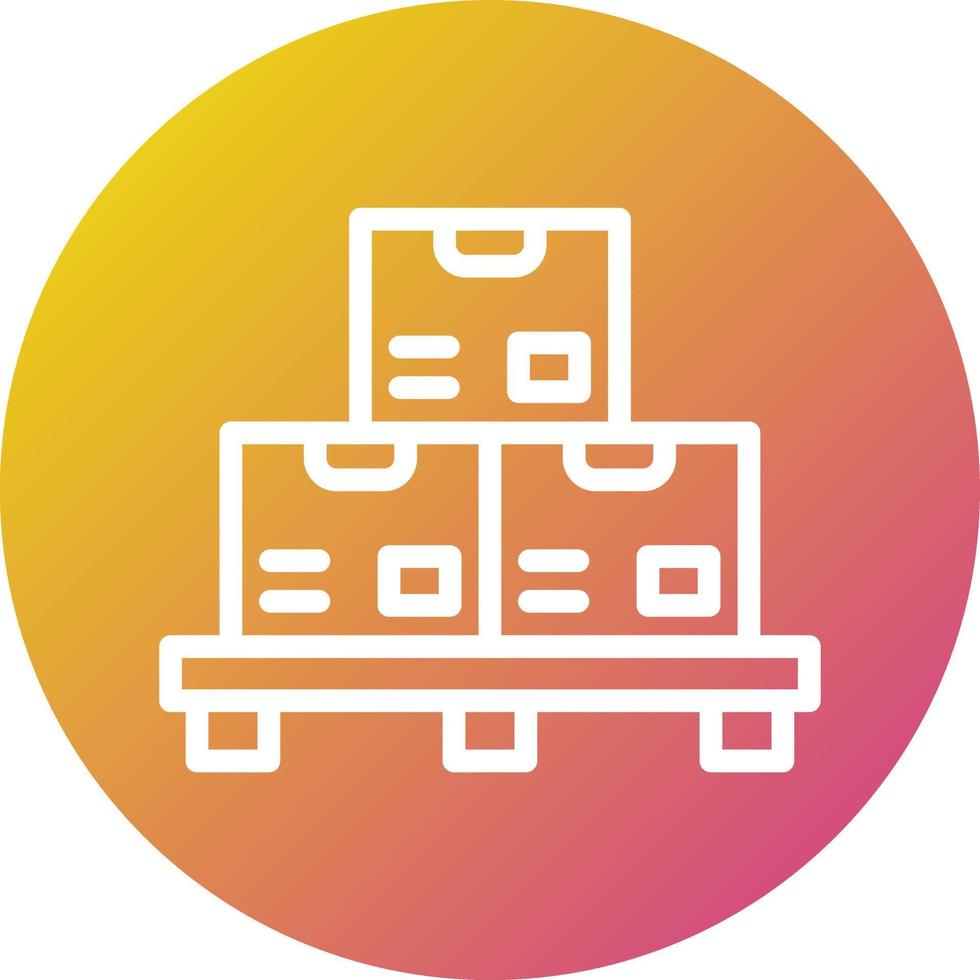 Pallet Vector Icon Design Illustration