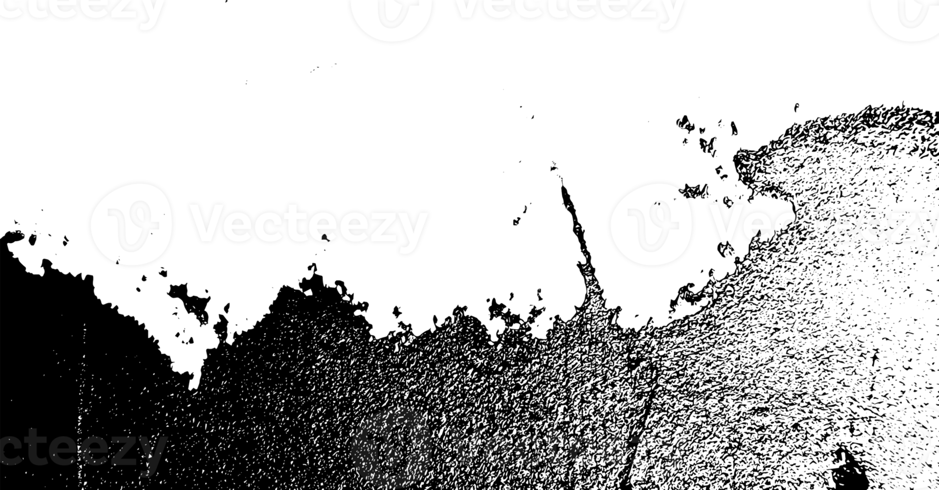 Rustic grunge texture with grain and stains. Abstract noise background. PNG graphic illustration with transparent background.