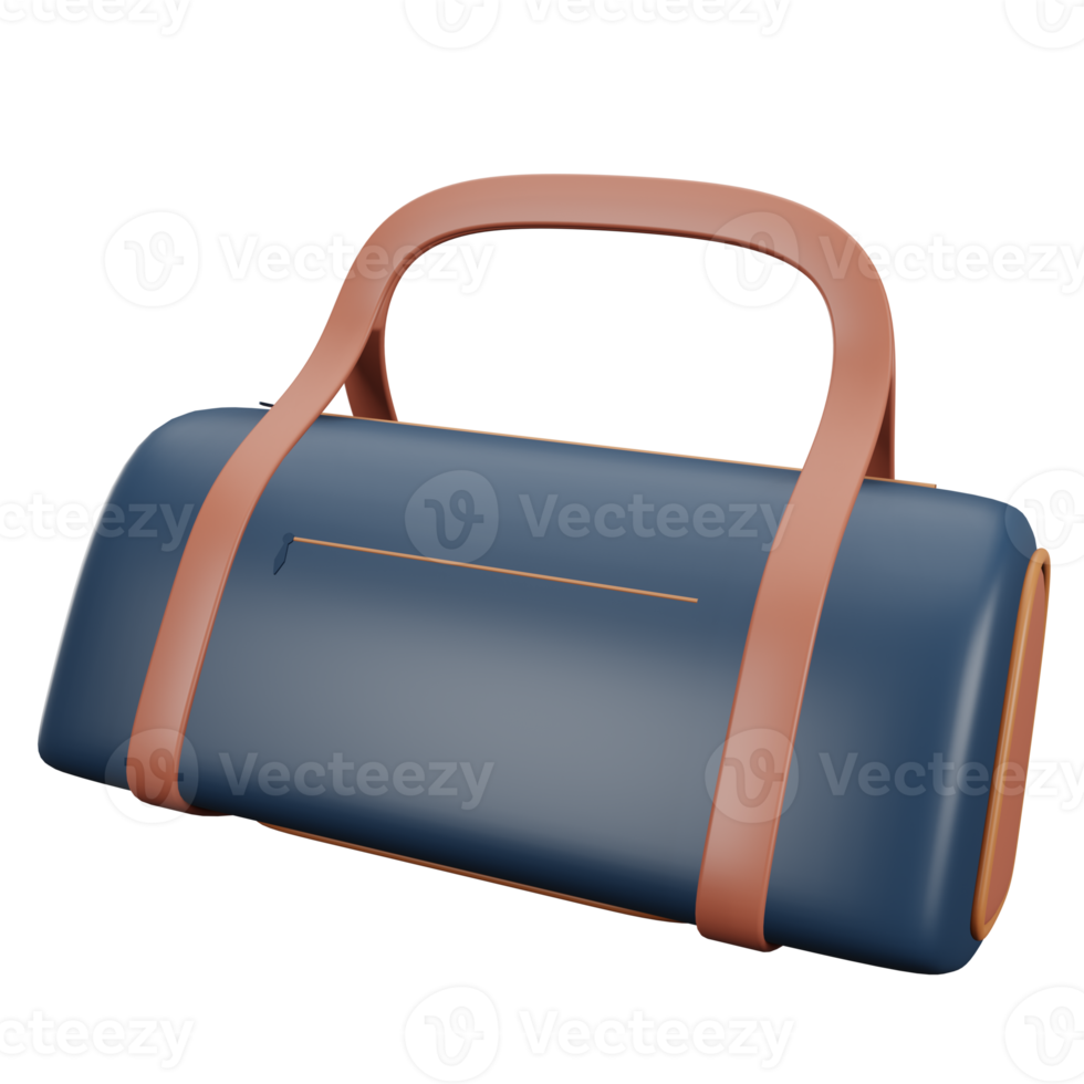 3d Fitnessstudio Tasche Illustration png