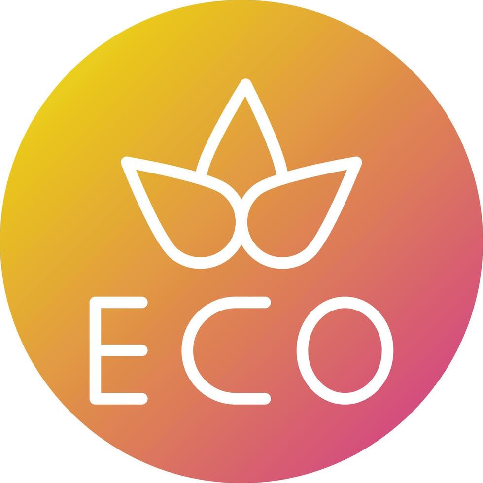 Eco Vector Icon Design Illustration