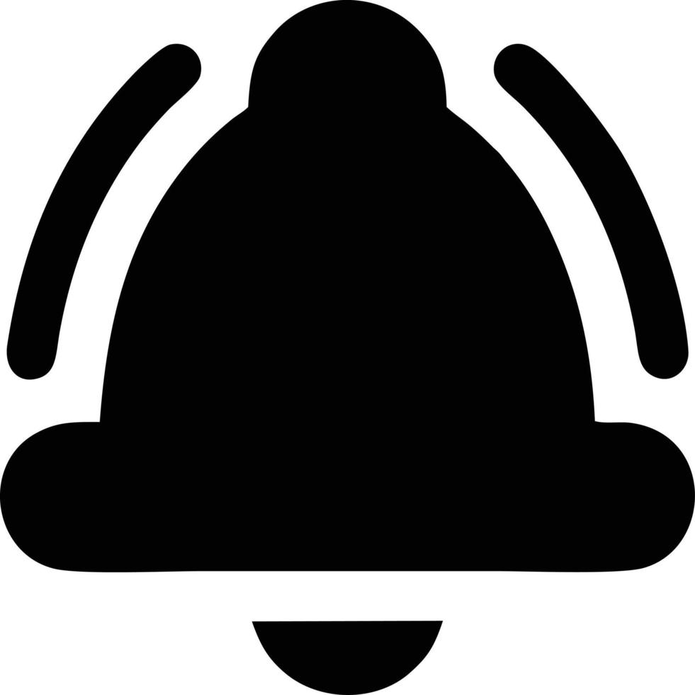 Bell notification icon symbol vector image. Illustration of the alarm alert symbol in EPS 10