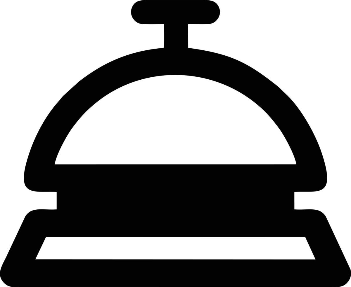 Bell notification icon symbol vector image. Illustration of the alarm alert symbol in EPS 10