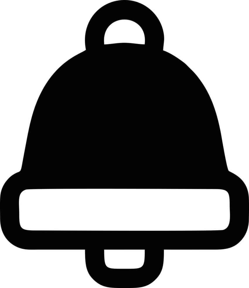 Bell notification icon symbol vector image. Illustration of the alarm alert symbol in EPS 10