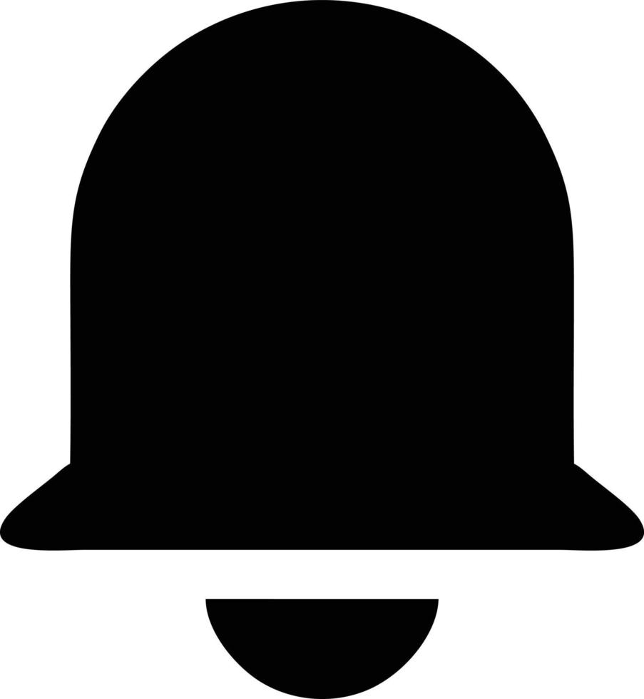 Bell notification icon symbol vector image. Illustration of the alarm alert symbol in EPS 10