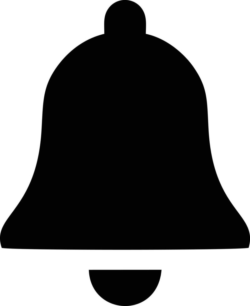Bell notification icon symbol vector image. Illustration of the alarm alert symbol in EPS 10