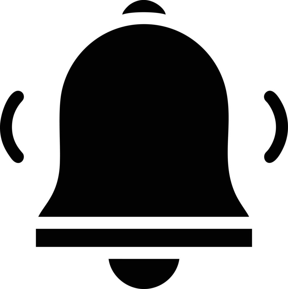 Bell notification icon symbol vector image. Illustration of the alarm alert symbol in EPS 10