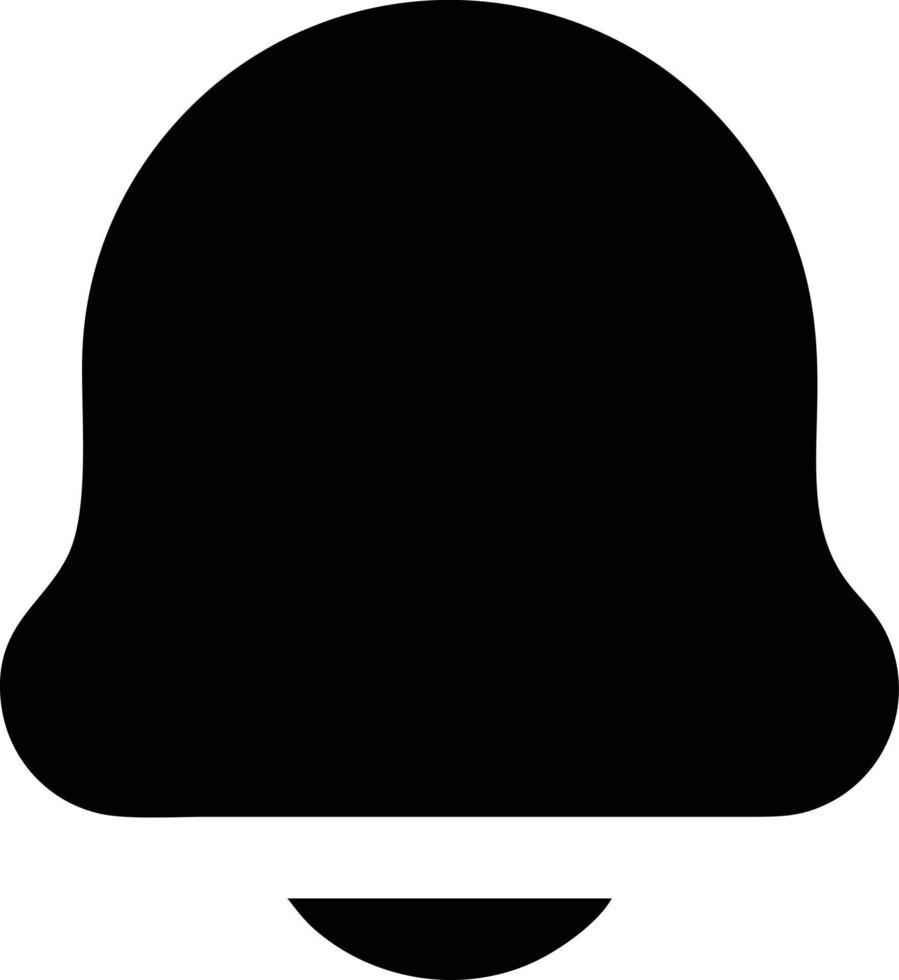 Bell notification icon symbol vector image. Illustration of the alarm alert symbol in EPS 10