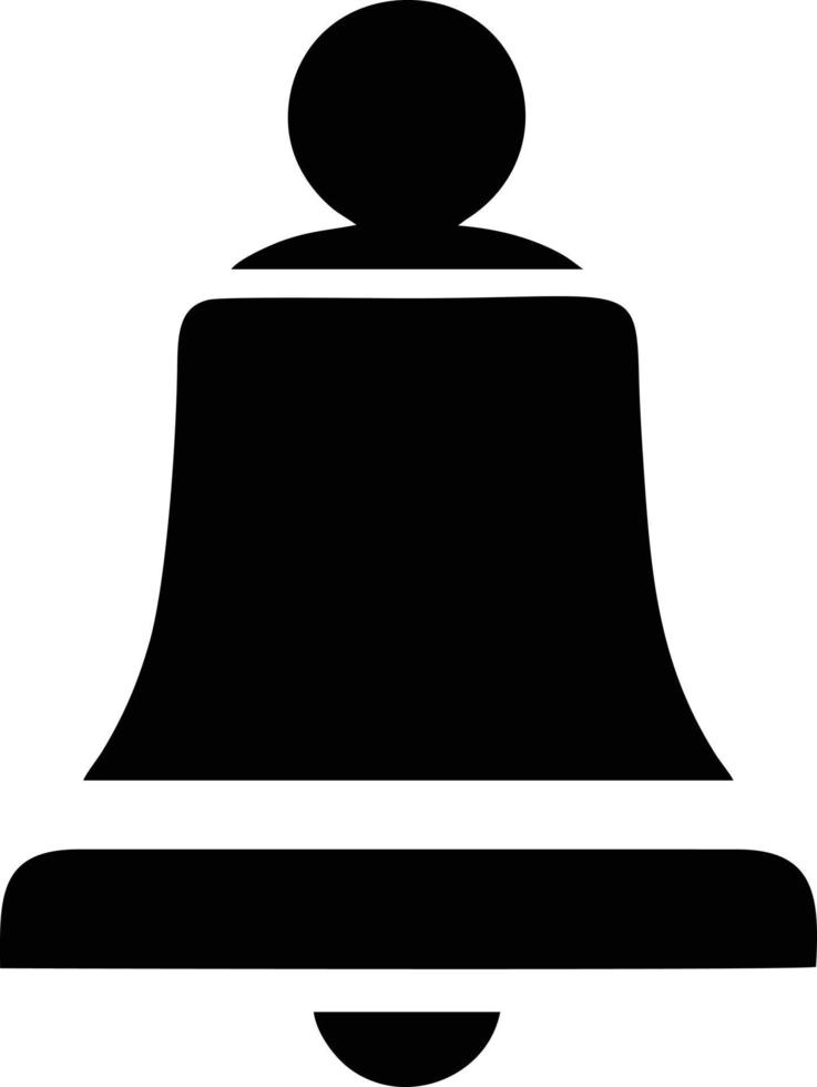 Bell notification icon symbol vector image. Illustration of the alarm alert symbol in EPS 10