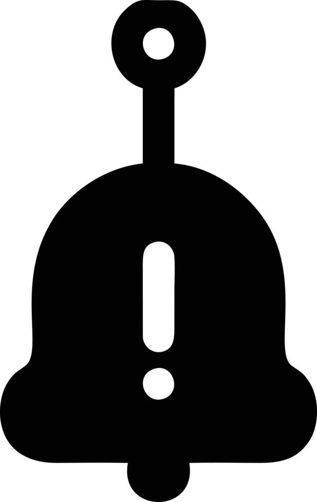 Bell notification icon symbol vector image. Illustration of the alarm alert symbol in EPS 10