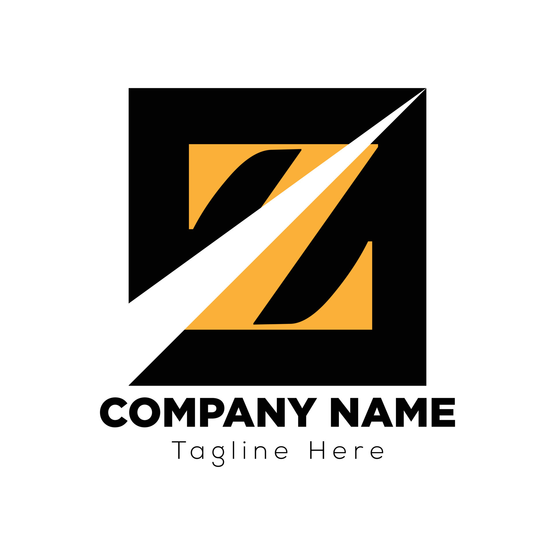 Abstract Z letter modern initial lettermarks logo design 22159153