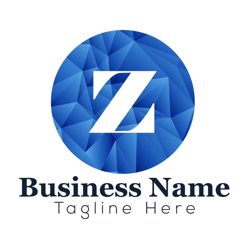Abstract Z letter modern initial lettermarks logo design 22159154
