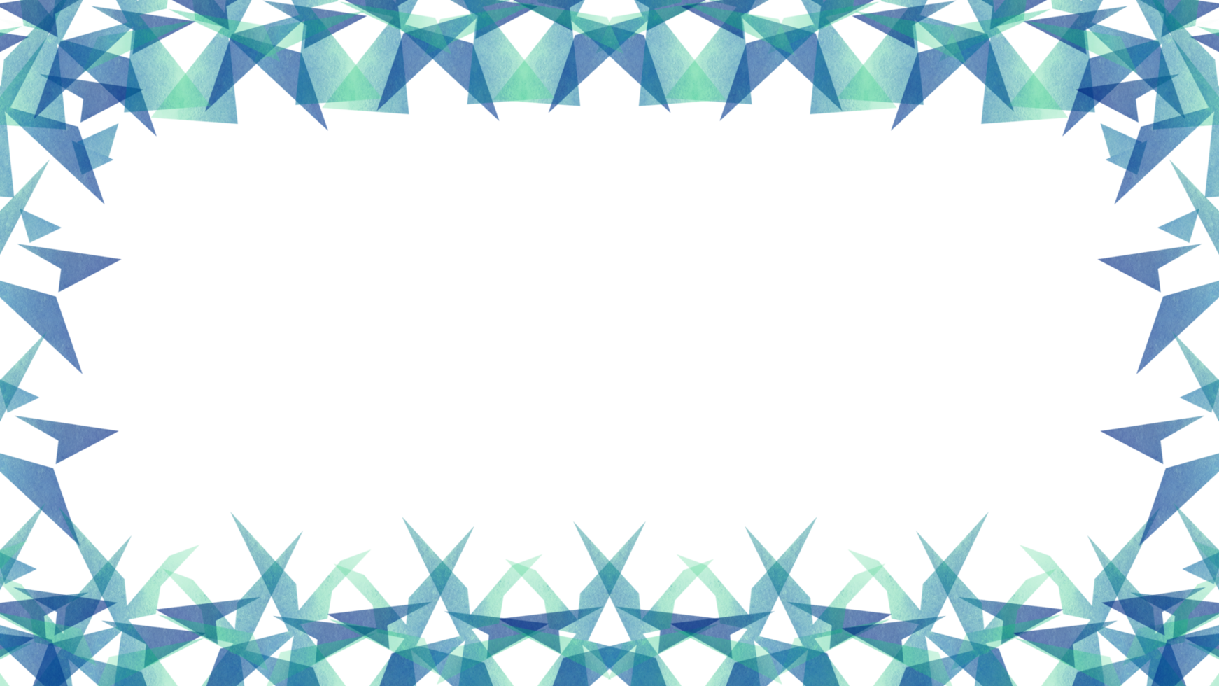 frame with snowflake pattern png