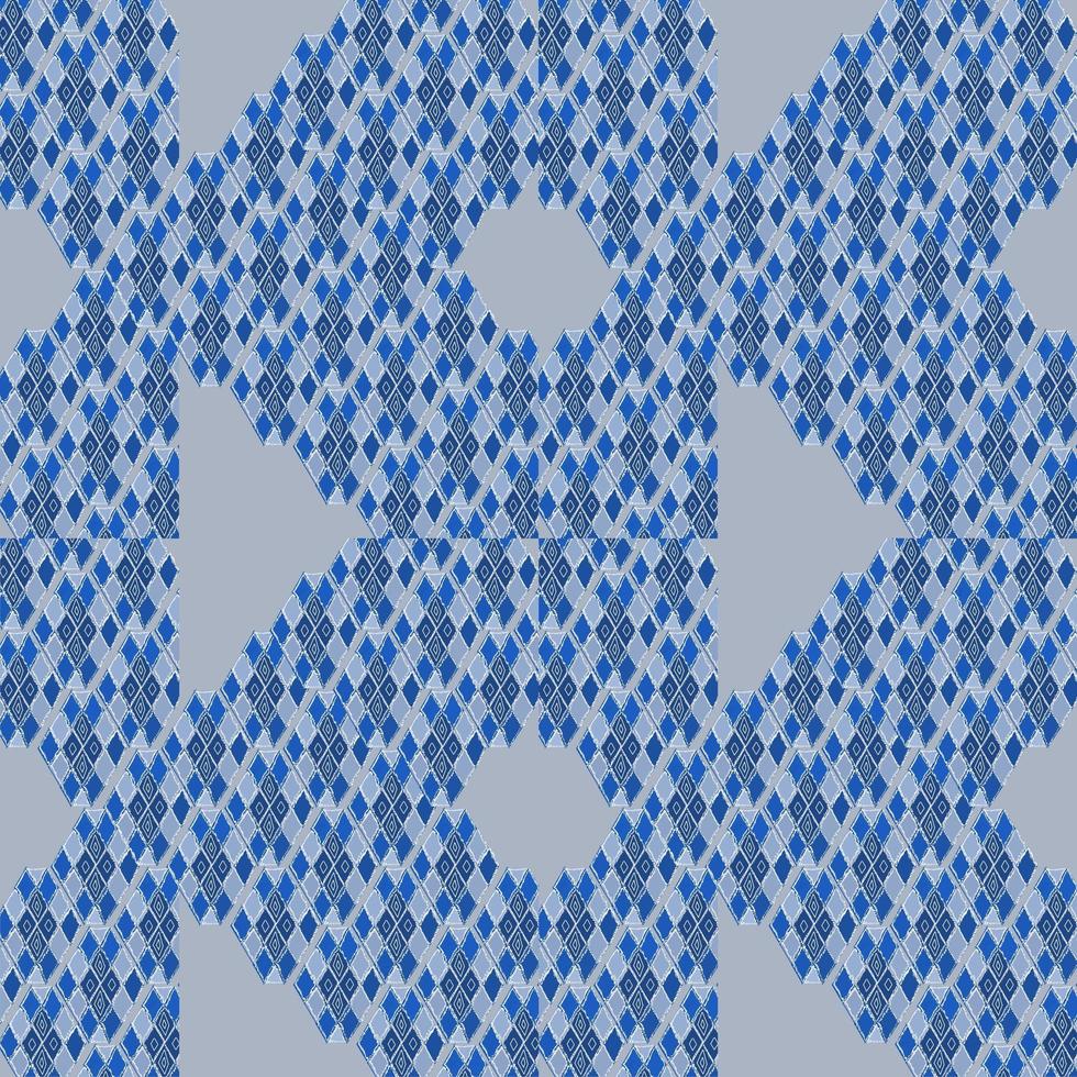 blue geometric pattern illustration design photo