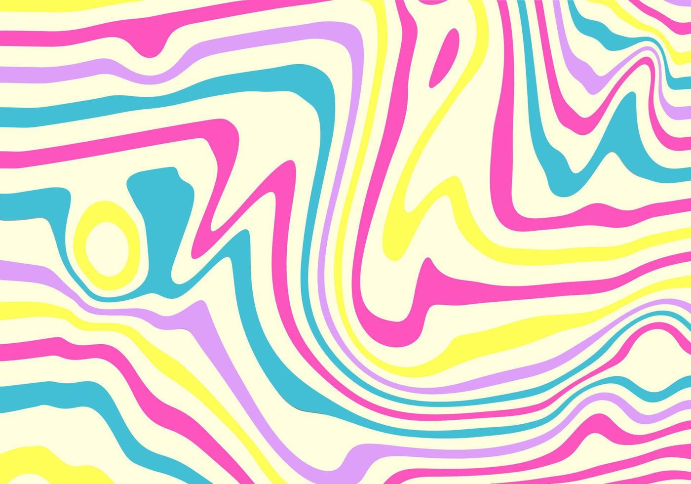 Psychedelic swirl groovy pattern. Psychedelic retro wave wallpaper. y2k background. Vector design illustration