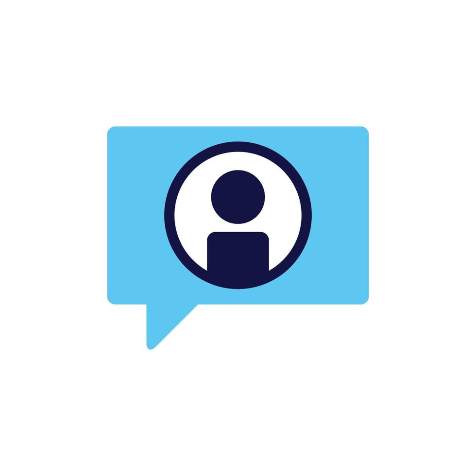 icono vector concepto de empleado o trabajador candidato comentarios ilustrado por comentarios y usuario perfil simbolos lata usado para social medios de comunicación, sitio web, web, póster, móvil aplicaciones