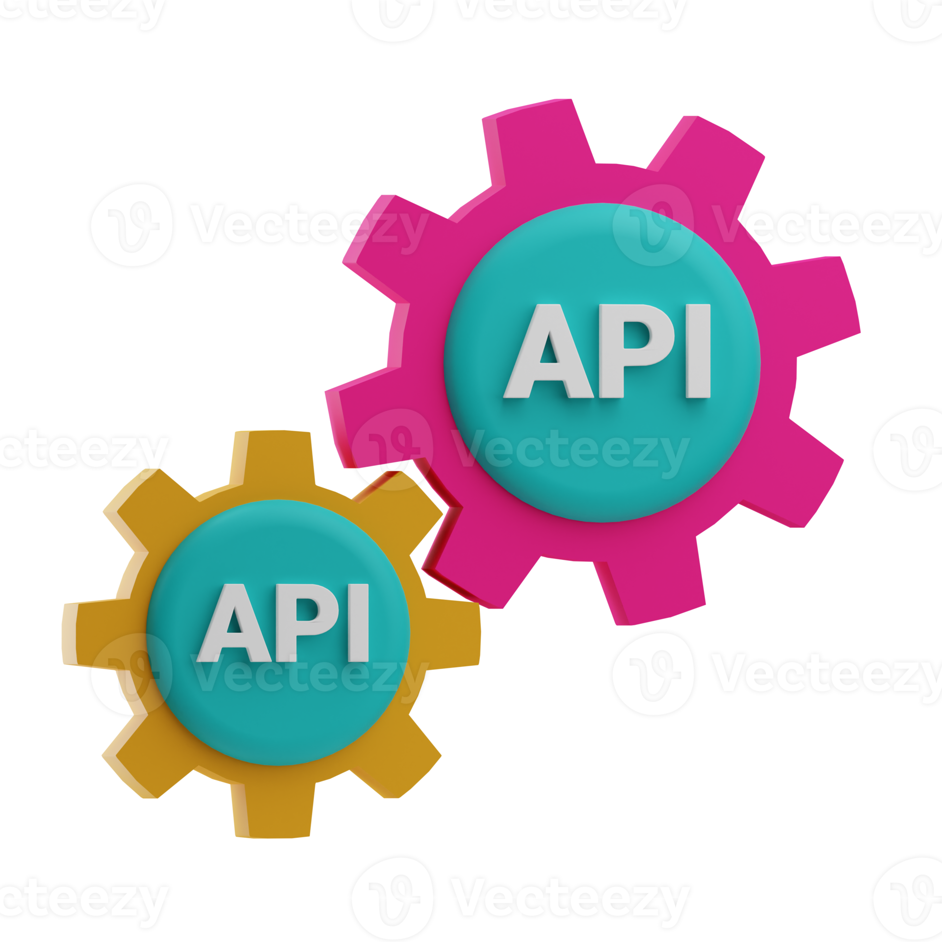 3d illustration api web development 22159667 PNG