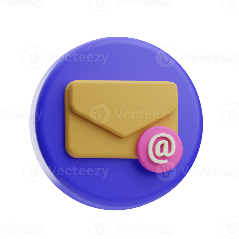 3D Illustration Website UI Kit email png
